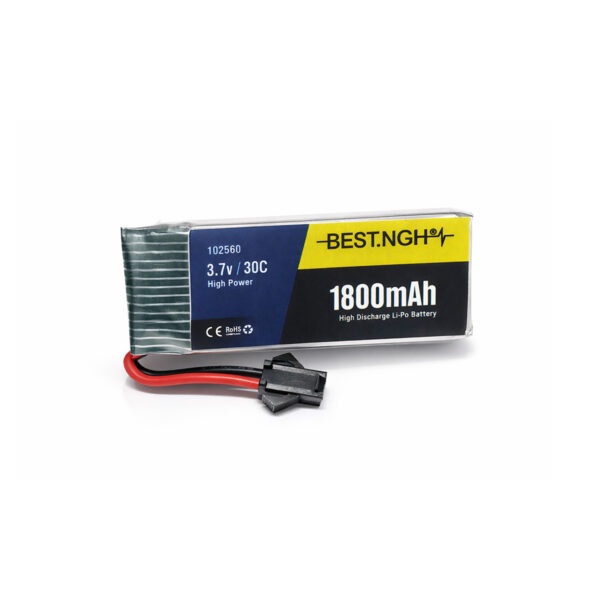 باتری لیتیوم پلیمر پروازی بست 3.7v - 1800mAh - 30C